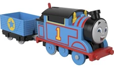 Motorized Toy Train Thomas Battery-Powered Engine with Cargo for Pretend Play...
