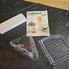 Cuisinart Mix It InSoft Serve Ice Cream Maker ICE 45 Drip Tray Chute recipe book