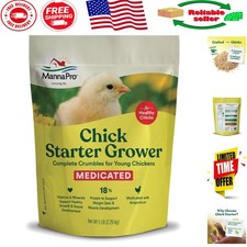 5 lb Medicated Chick Starter Feed   Vitamins, Minerals  Coccidiosis Prevention