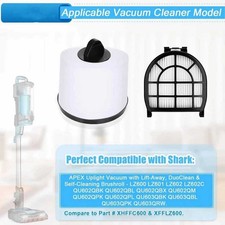 For Shark LZ600, LZ601 vacuum filter replacement parts For XFFLZ600 and XHFFC600