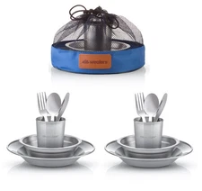 Unique Complete Messware Kit Polished Stainless Steel Dishes Set| Tableware| ...