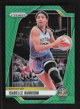 Isabelle Harrison 2024 Panini Prizm WNBA Green Prizms #6