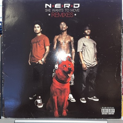 N.E.R.D. She Wants To Move Remixes Virgin EP Vinyl Electronic VST 1871 12'' 33RPM