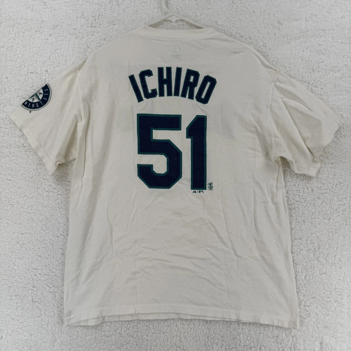 Ichiro Suzuki Seattle Mariners White MLB Fan Apparel & Souvenirs