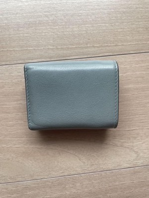 Dior Saddle Lotus ウォレット グレー Saddle Lotus Wallet Stone Gray Goatskin | DIOR