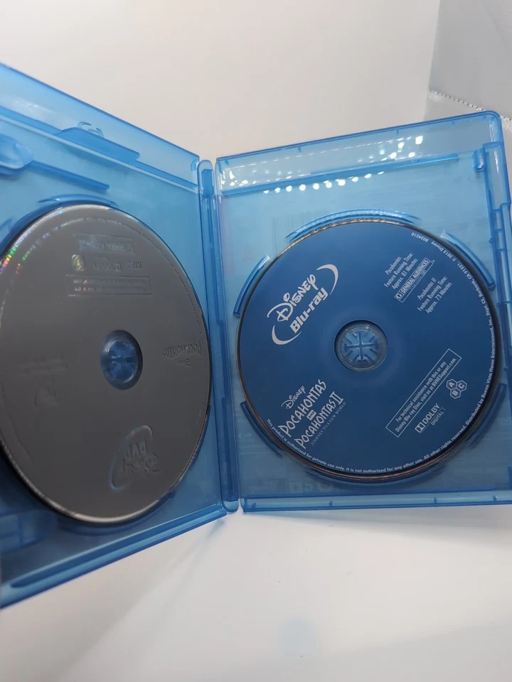 Pocahontas & Pocahontas II Journey to a New World Bluray/DVD - Image 2 of 4