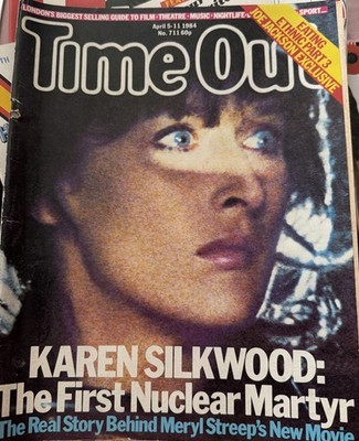 Time Out Magazine: Issue 711 April 5-11 1984 features article on the Kray twins