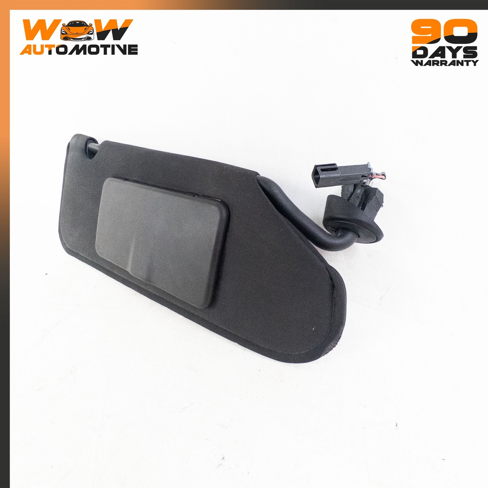 05-13 CHEVROLET CORVETTE C6 FRONT LEFT RIGHT SUN VISOR SHADE BLACK MIRROR OEM