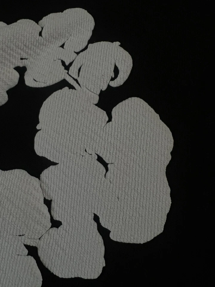 Denim Tears Cotton Wreath Hoodie || Size L || Black - Image 3 of 3