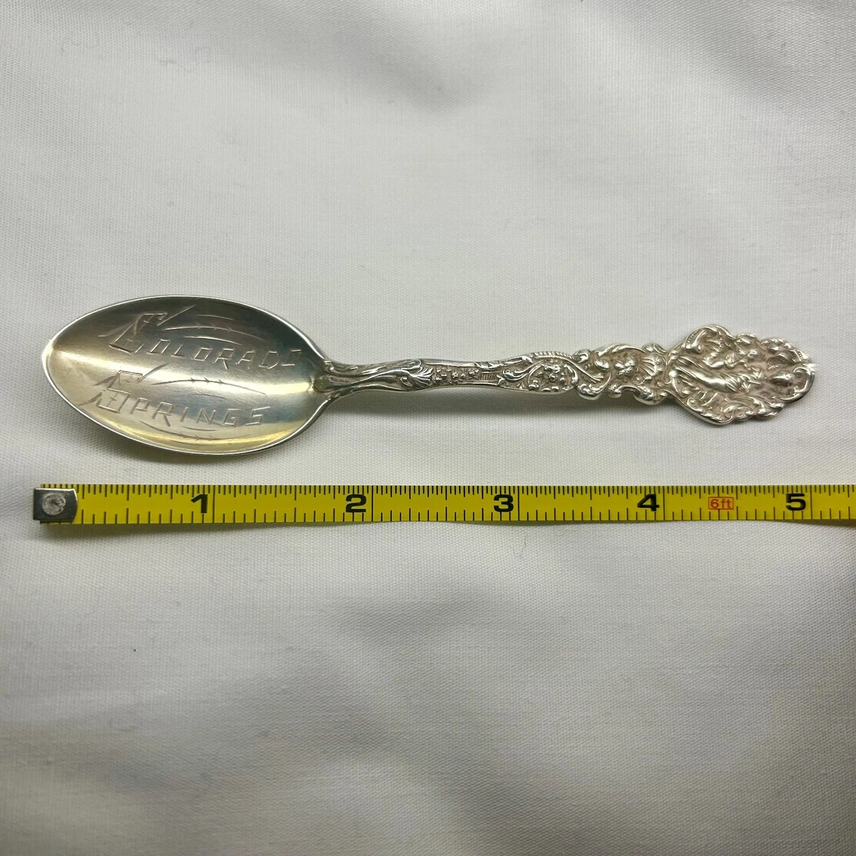 1850-1899 Antique US Sterling Silver Souvenir Spoons for sale | eBay