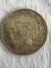 1934 D Peace Dollar $1 Silver Gold Tone Coin Circulated US UNC 949