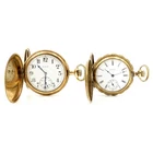 Antique Elgin 15-17j 6-12s Model 2 Double Hunter Pocket Watch Lot of 2 WB4497-3