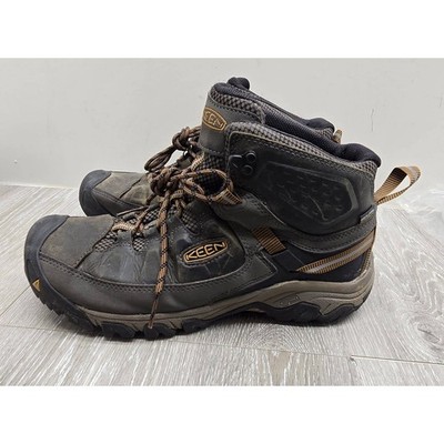 Keen Targhee III Mid Waterproof Hiking Boots Mens 12 Dark Earth Mulch 1017787