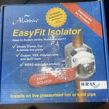 Aladdin Easyfit Trennventil 22 mm Starterpaket Brandneu