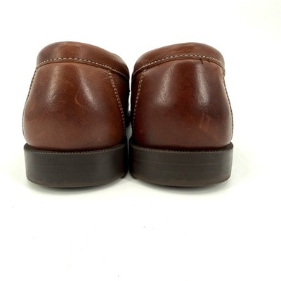 Dexter Leather Kilt Tassel Loafers Shoes Brown Preppy  display picture 1