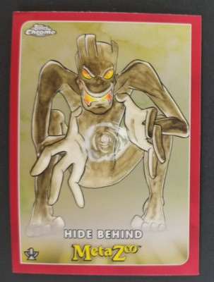 Hide Behind 2022 MetaZoo Topps Chrome Card #98 (NM)