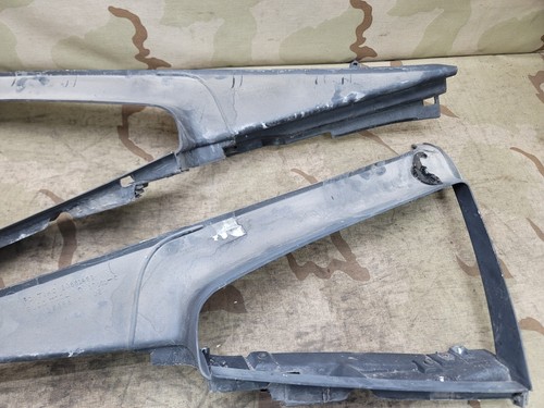 Pontiac Fiero 1986-1988 pasajero original negro panel de vela interior trasero derecho OEM - Imagen 7 de 15