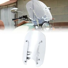 Motorcycle Windshield Windscreen w/ Mounting Hardware Fit For Indian Scout 15-24