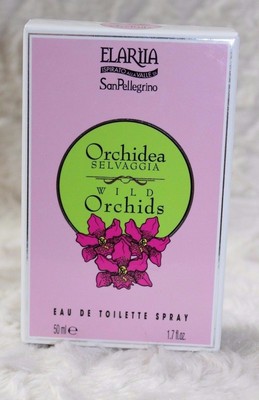 Elarila SanPellegringo Orchidea Selvaggis Wild Orchids Eau De Toilette 1.7 New 