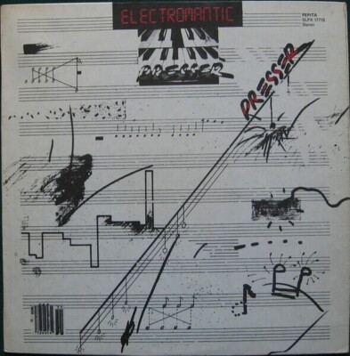 Gábor Presser Electromantic LAMINATED COVER Pepita Vinyl LP
