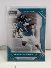 travis ETIENNE JR #PMR-12 RC 2021 PANINI CHRONICLES PLAYOFF Jaguars