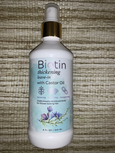 Ivy Sky Beauty Biotin Thickening Leave In Spray W Castor Oil 8 Fl Oz For Sale Online Ebay