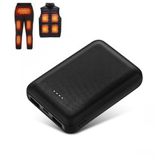 10000mAh Battery Pack for Heated Vest Jacket Pants Scarf Coat USB Power Bank