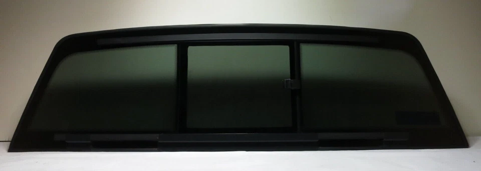 Fit 2007-2021 Toyota Tundra Manual Rear Back Window Slider One Panel Style Glass - Image 3 of 4