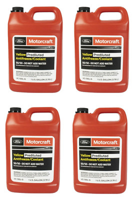 Engine Coolant Antifreeze Motorcraft Yellow for FORD ( 4 PACK)