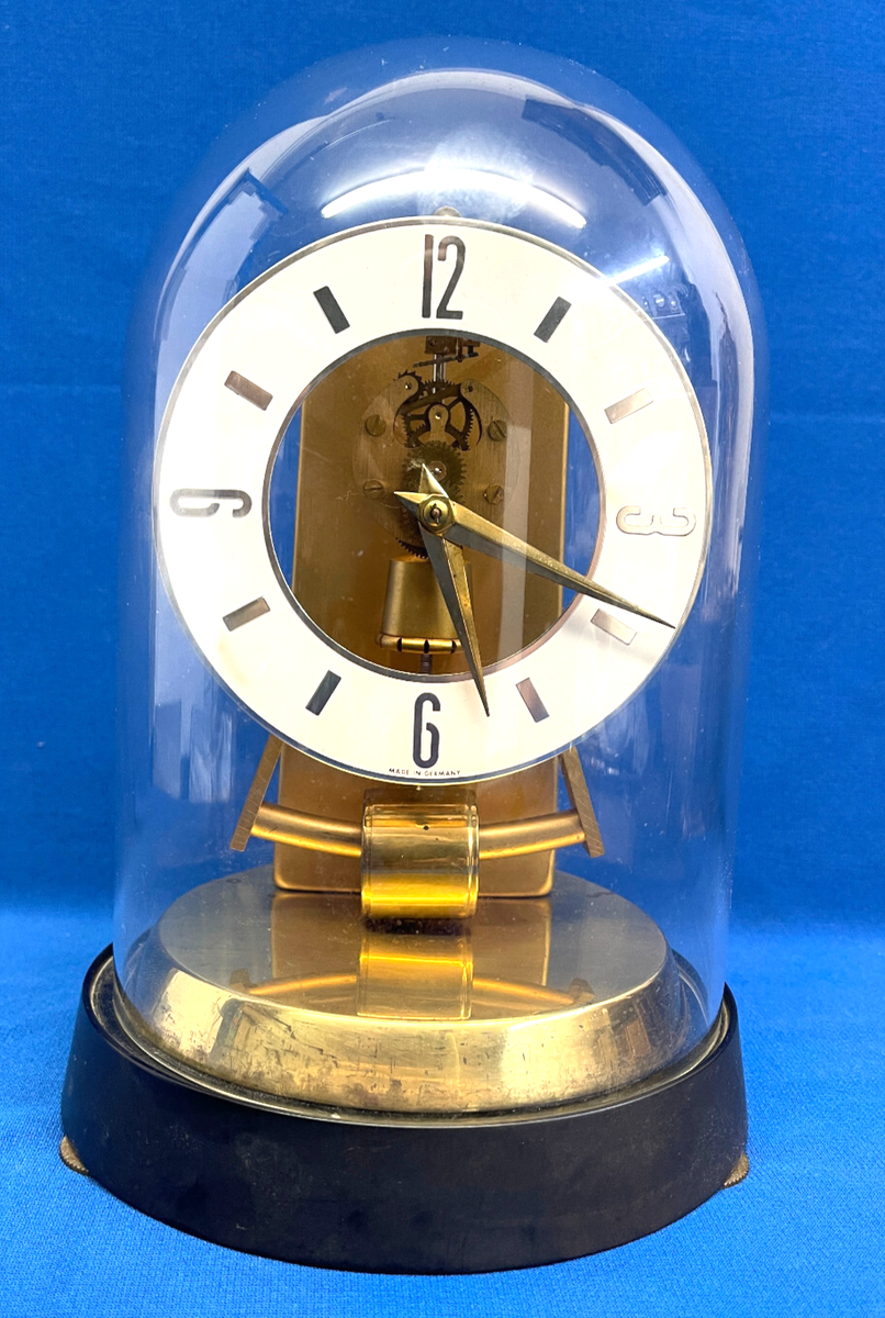 Vintage Kundo Electromagnetic Mantel Clock Works - Main Image