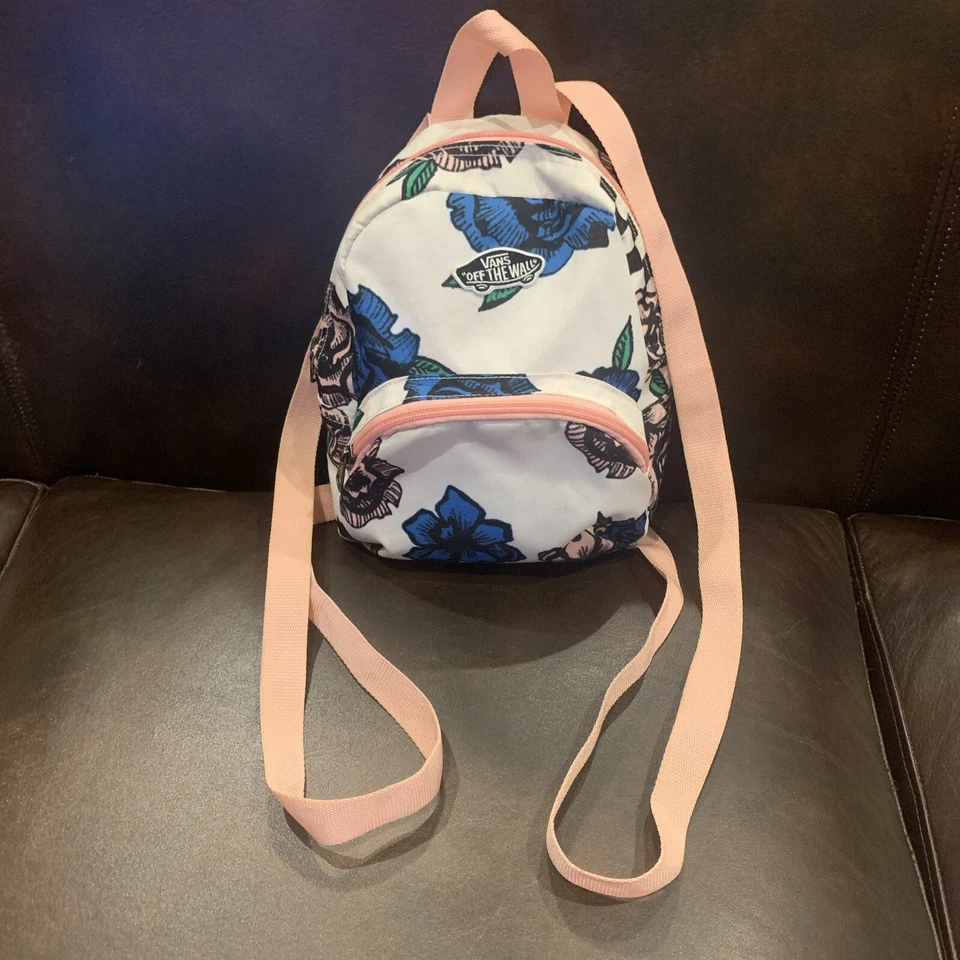 Vans Off The Wall女式花卉迷你背包 — 第 2/4 张图片