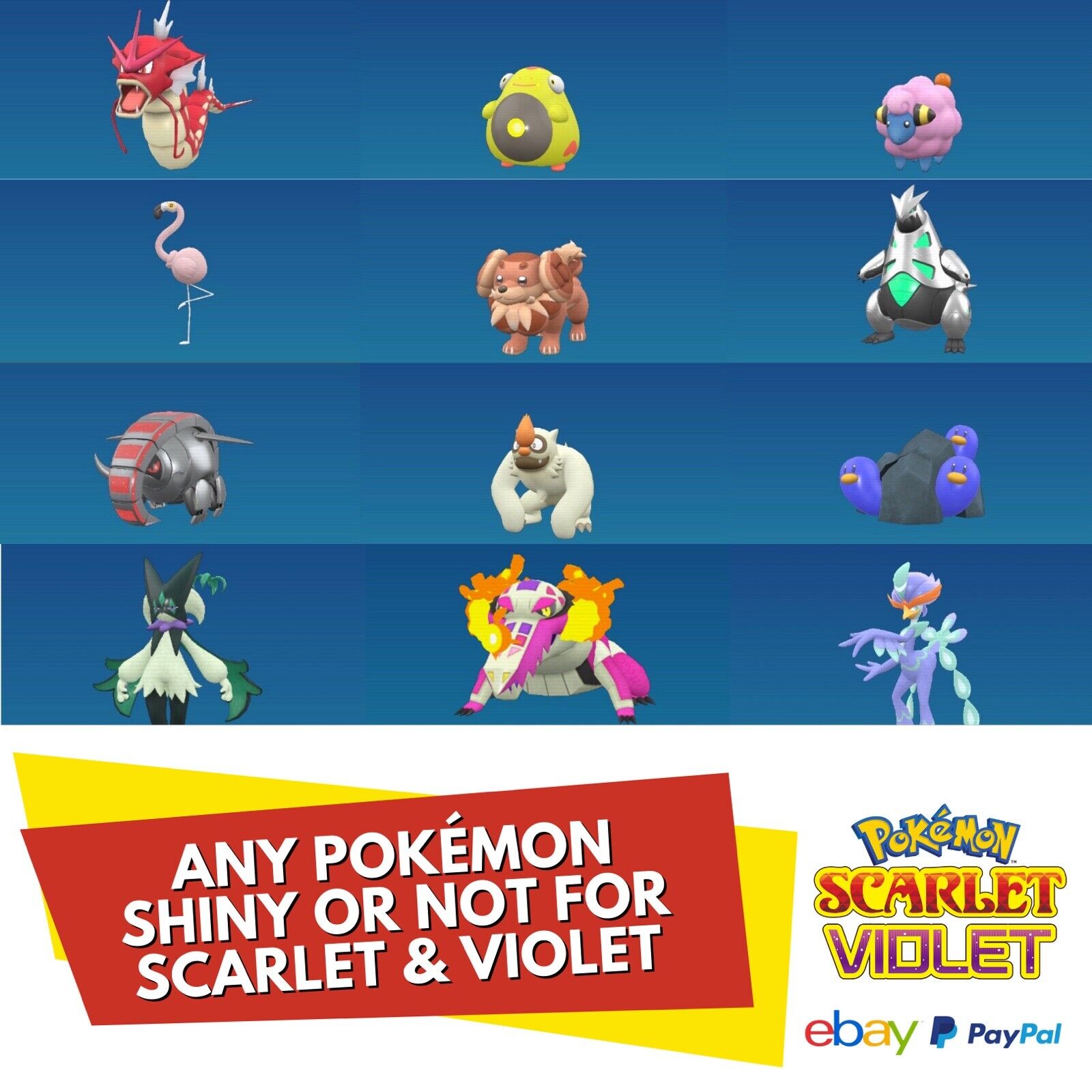 Ranking Every Shiny Pokemon In Scarlet and Violet 