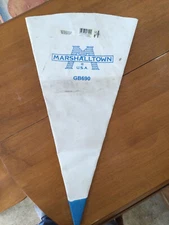 MARSHALLTOWN Blu-Tip Grout Bag - 12 In. X 24 In. (Never Used)