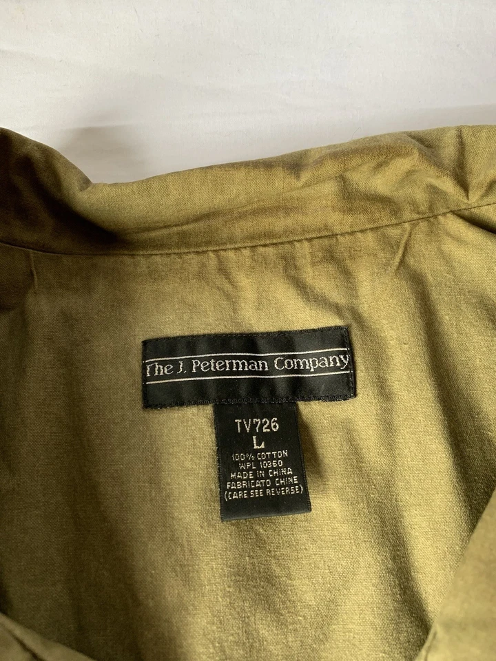 Hunting Fishing Outdoor Vest - The J Peterman Company Size L - Image 3 of 4