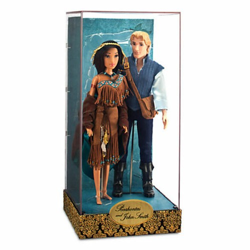 Disney Limited Edition Pocahontas & John Smith Fairytale Designer Doll Set - Picture 2 of 2