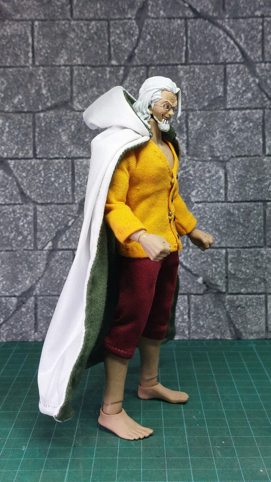 Juego de tela hecho a mano 1/12 para figura de acción Rayleigh plateada cuerpo notaman (sin figura Foto 3 de 4