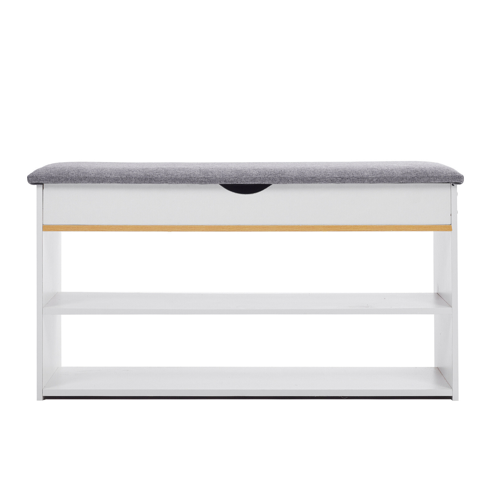 Shoe Bench Shoes Storage Rack Organise Cushion Padded Seat