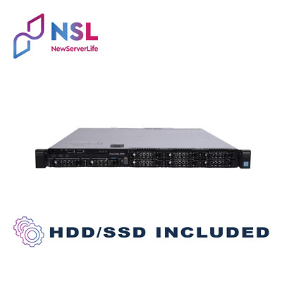 DELL R330 8SFF 1x E3-1220v5 3.0GHz =4 Cores 64GB H730 PCIe 2x 1.2TB SAS 2xRJ45