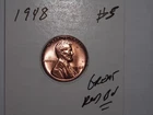 wheat penny 1948 LINCOLN CENT NICE RED BU 1948-P GREAT RED UNC DETAILS LOT #5