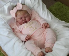 Lifelike Reborn Baby Dolls Toddler 24" Real Life Sleeping Baby Doll Newborn Girl