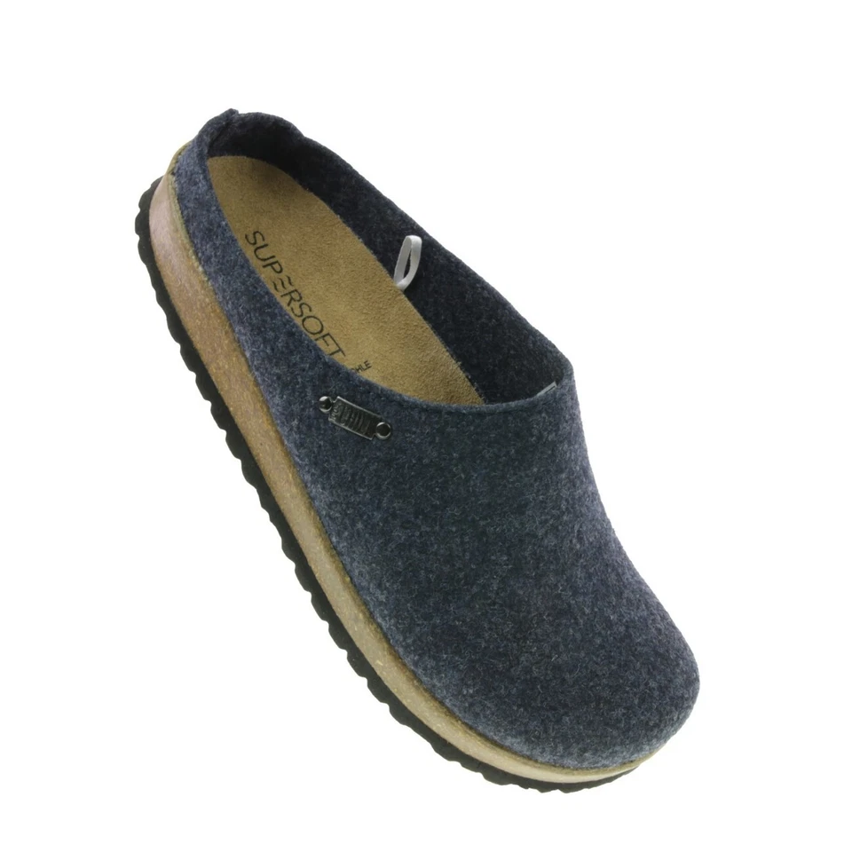 Supersoft 522 153 Bio Home Men Herrenhausschuh Clog Hüttenschuh Filz Gr.41-47 - Bild 2 von 3