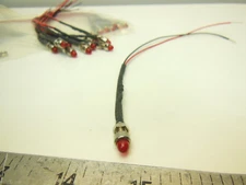 Red INdicator light .187" 12V