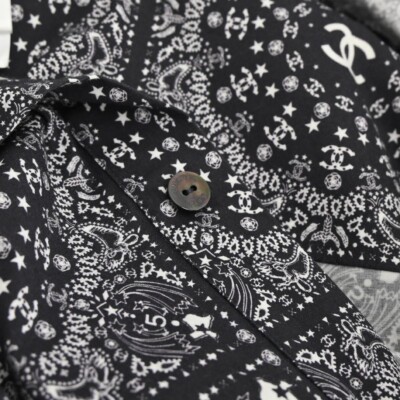 シャネル　服　No.51 Chanel Blouse Shirt Black P49488V36727 #48 XX90251 | eBay