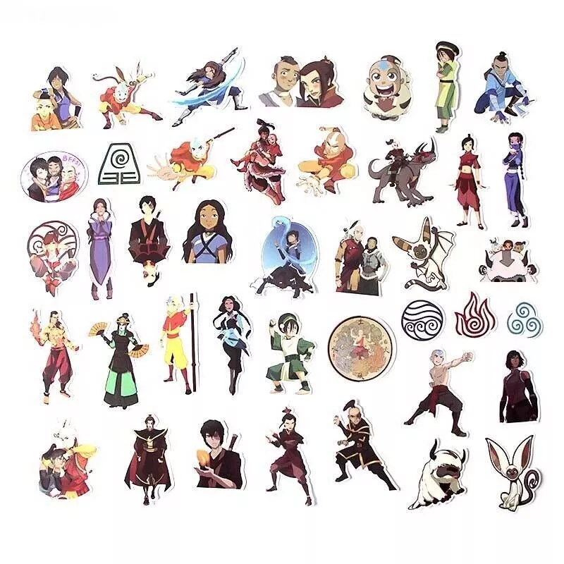 Avatar the Last Airbender Vinyl Sticker Sheet