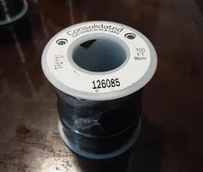 $$ PRICE DROP !!! Consolidated Electronic Wire and Cable 100ft Black RoHs