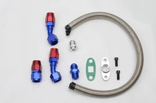 1320 Performance Basic turbo oil return line with fitting 10an 10an