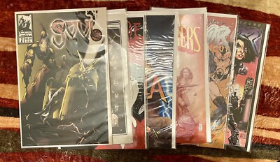 Independent Comic Book Lot - Soul, Iliad, Palatine, Razor, Warrior Nun Areala