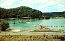 Postcard Somerfield PA Youghiogheny Reservoir...