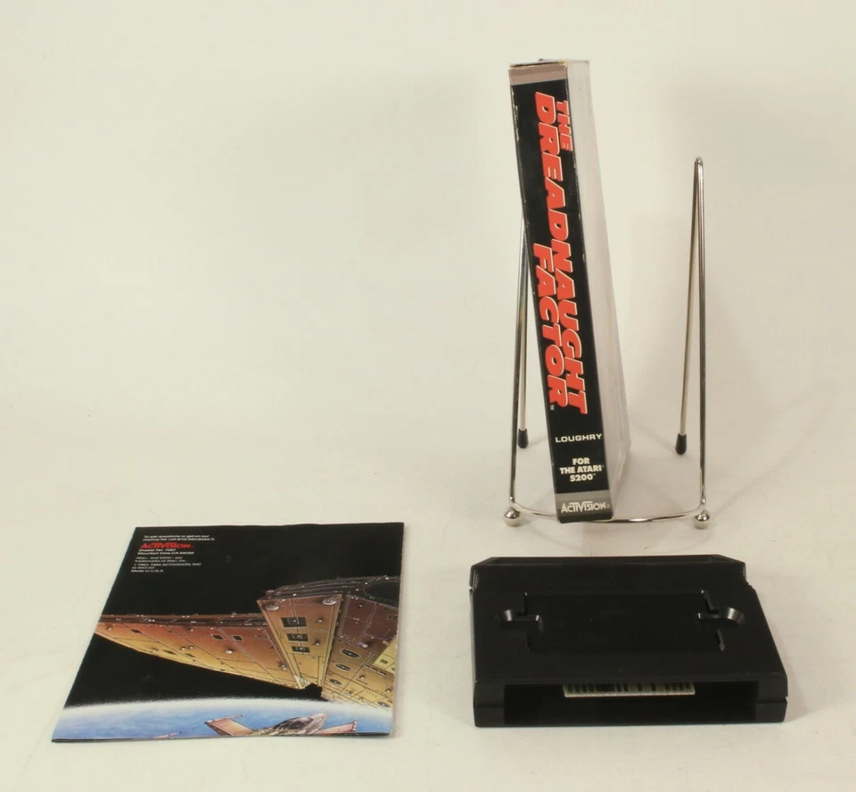 Vintage Boxed Atari 5200 game The Dreadnaught Factor Tested & Working  - Image 4 of 4