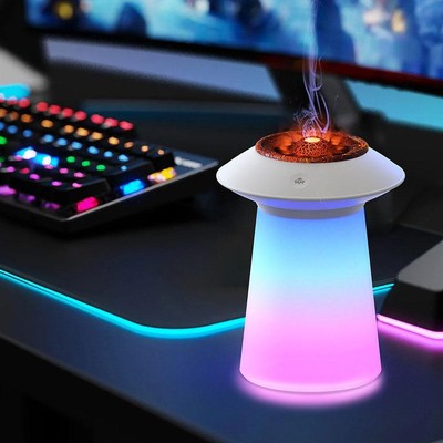 760ml Aromatherapy Oil Diffuser 7 Color Rain Cloud For Dorm P0 Humidifier M B1C6